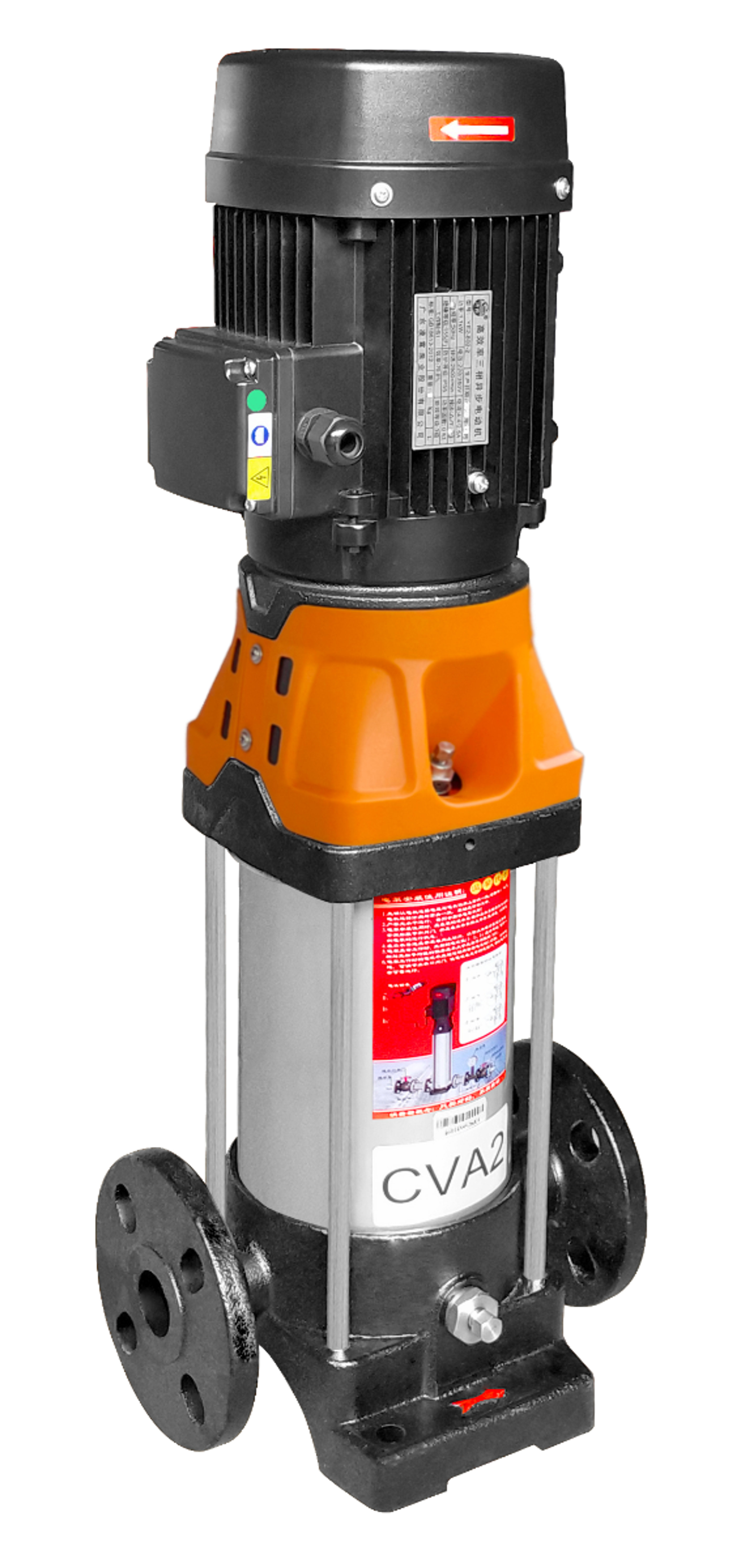 Вертикальный многоступенчатый насос AquaViva LX CVA1-15(380V, 1 м³/ч*84м, 0,75кВт), Артикул: 34908, Насосное оборудование
