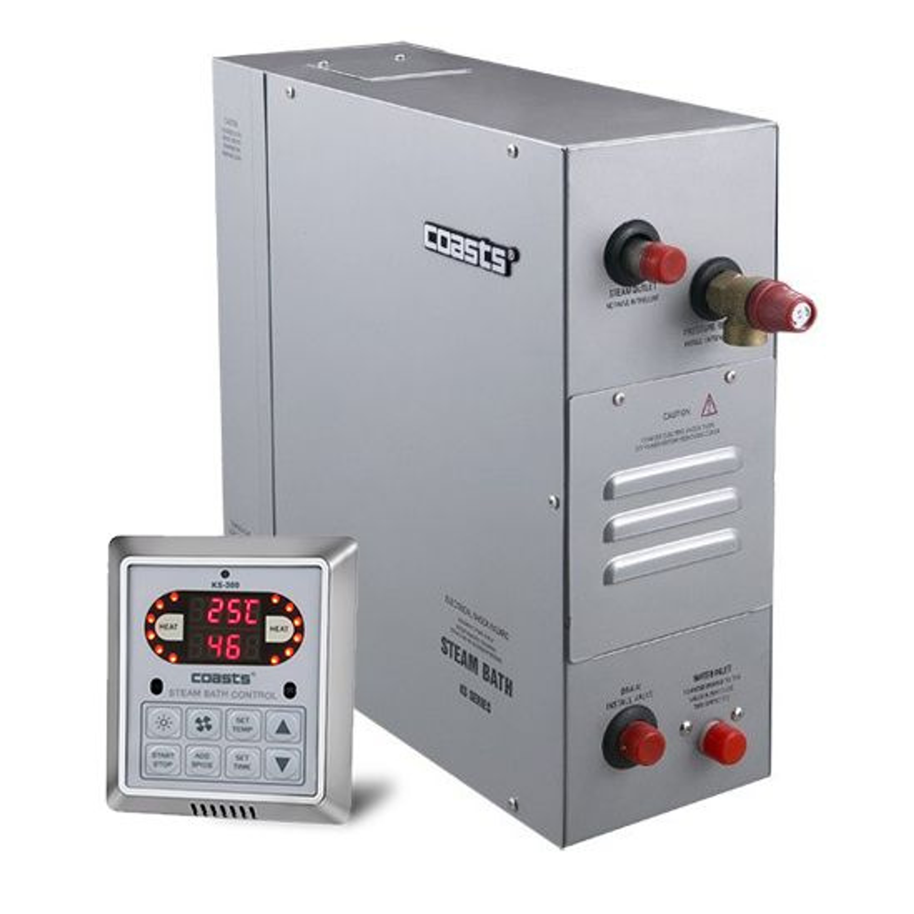 Парогенератор Coasts KSB-120 12 кВт 380В с выносным пультом KS-300, Артикул: 16177, Парогенераторы