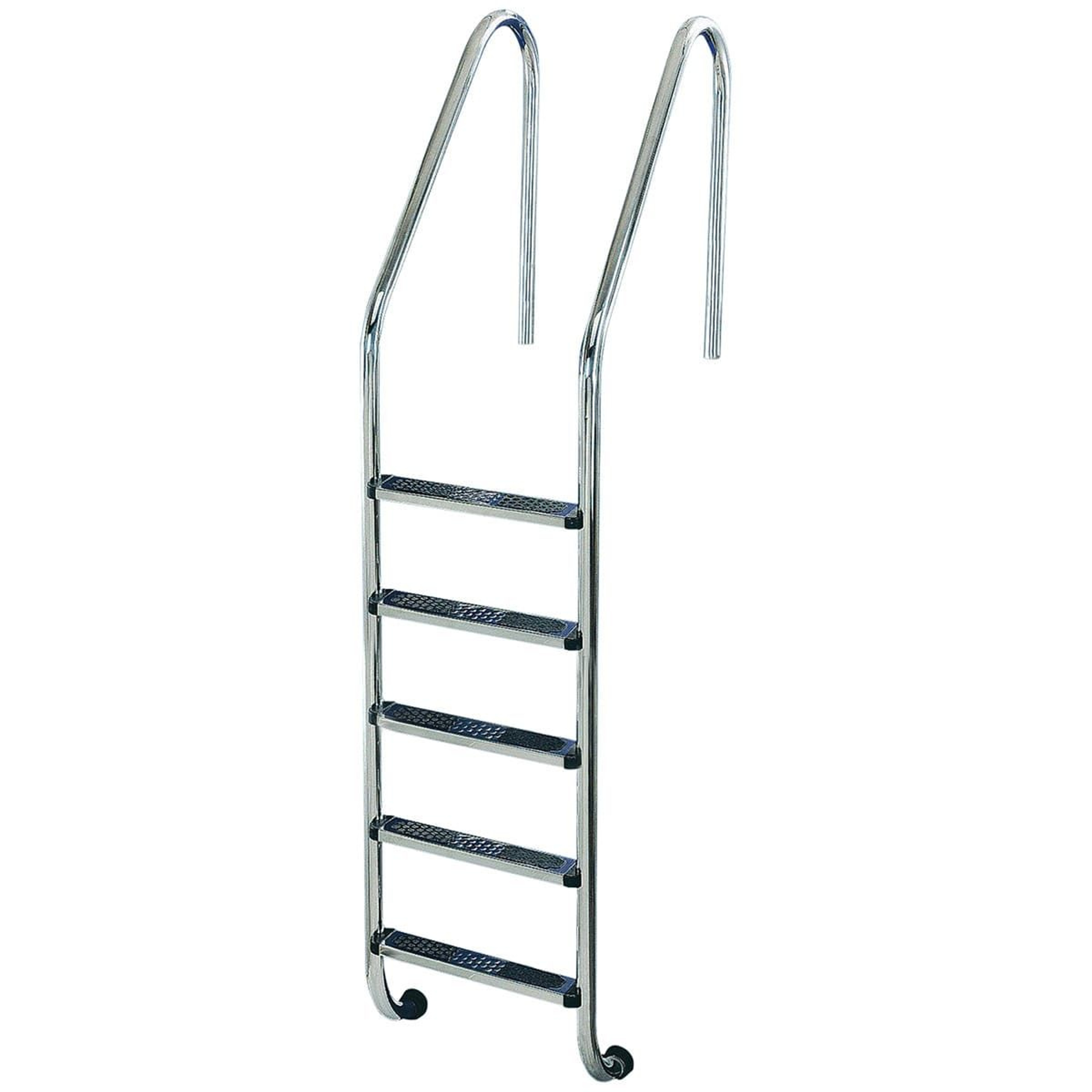 Лестница Flexinox STANDARD 5 ст AISI-304, для широкого борта, Артикул: 5171, Лестницы и поручни для бассейна