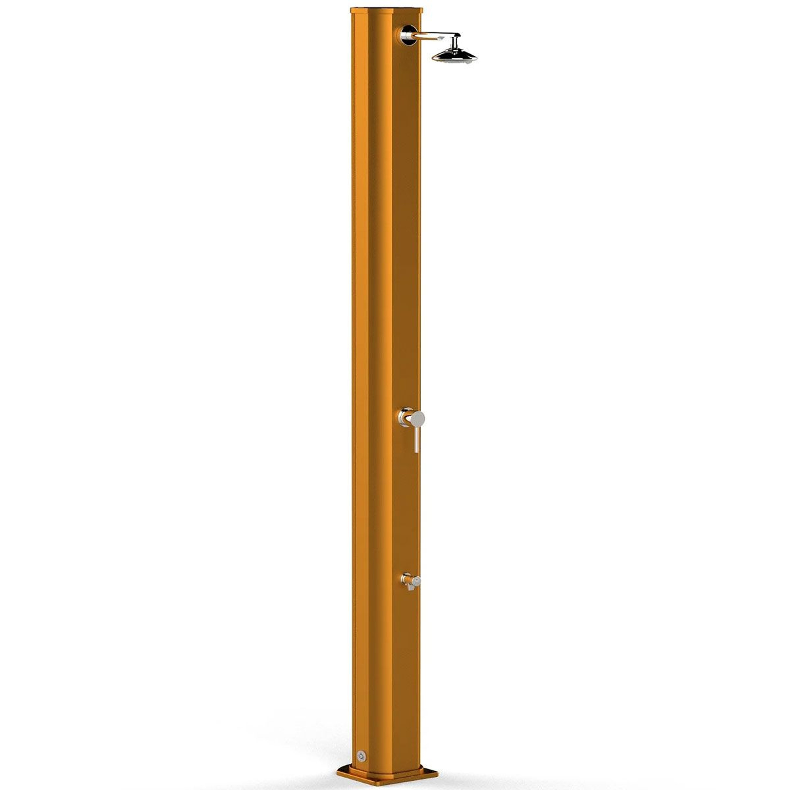Душ солнечный AquaViva Big Jolly 35л  алюминиевый с мойкой для ног, Артикул: 33026-33027-33028-33029, Бассейны и СПА