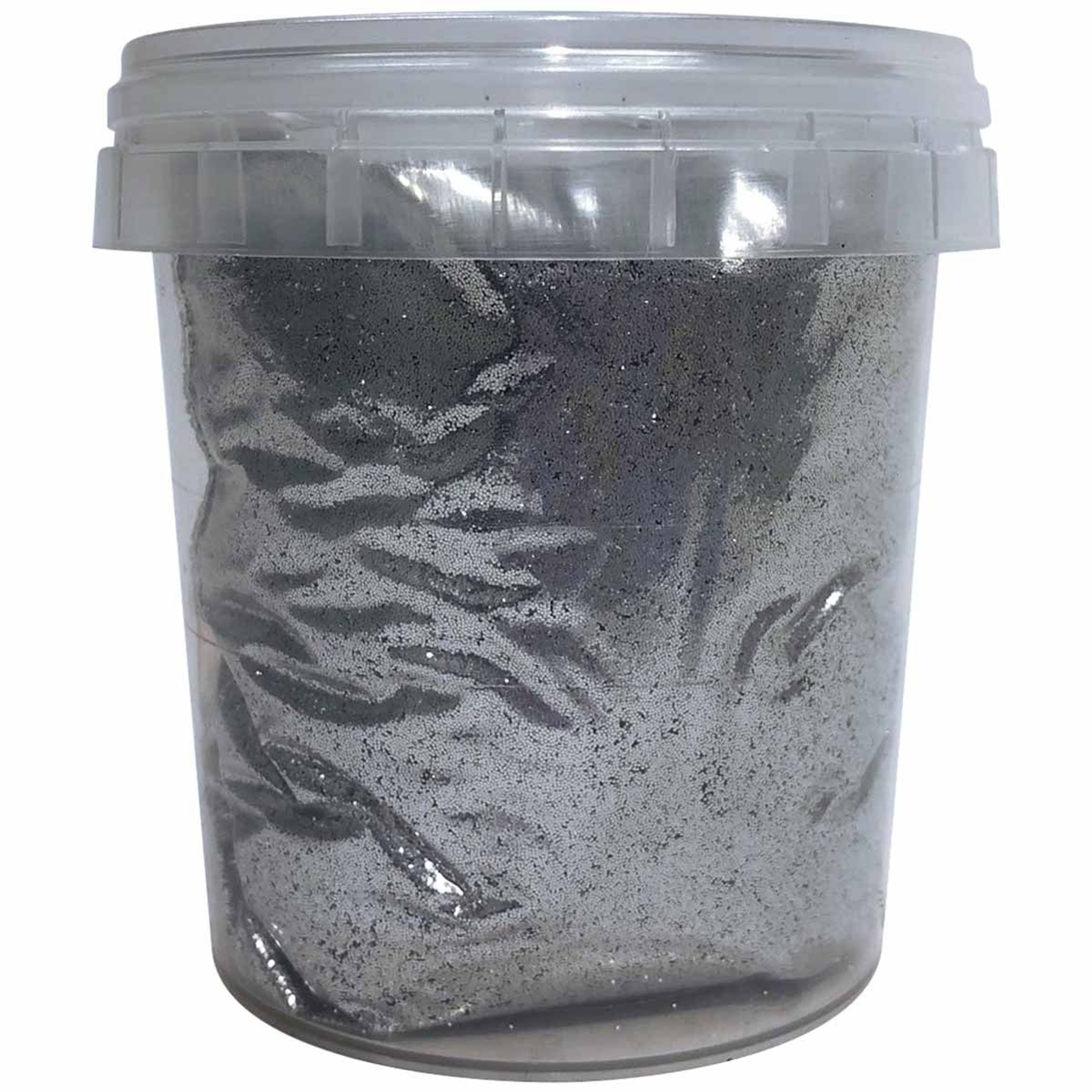 Цветная металлизированная добавка "Kerateks Glitter", 75 гр, серебро, Артикул: 25888, Строительные смеси