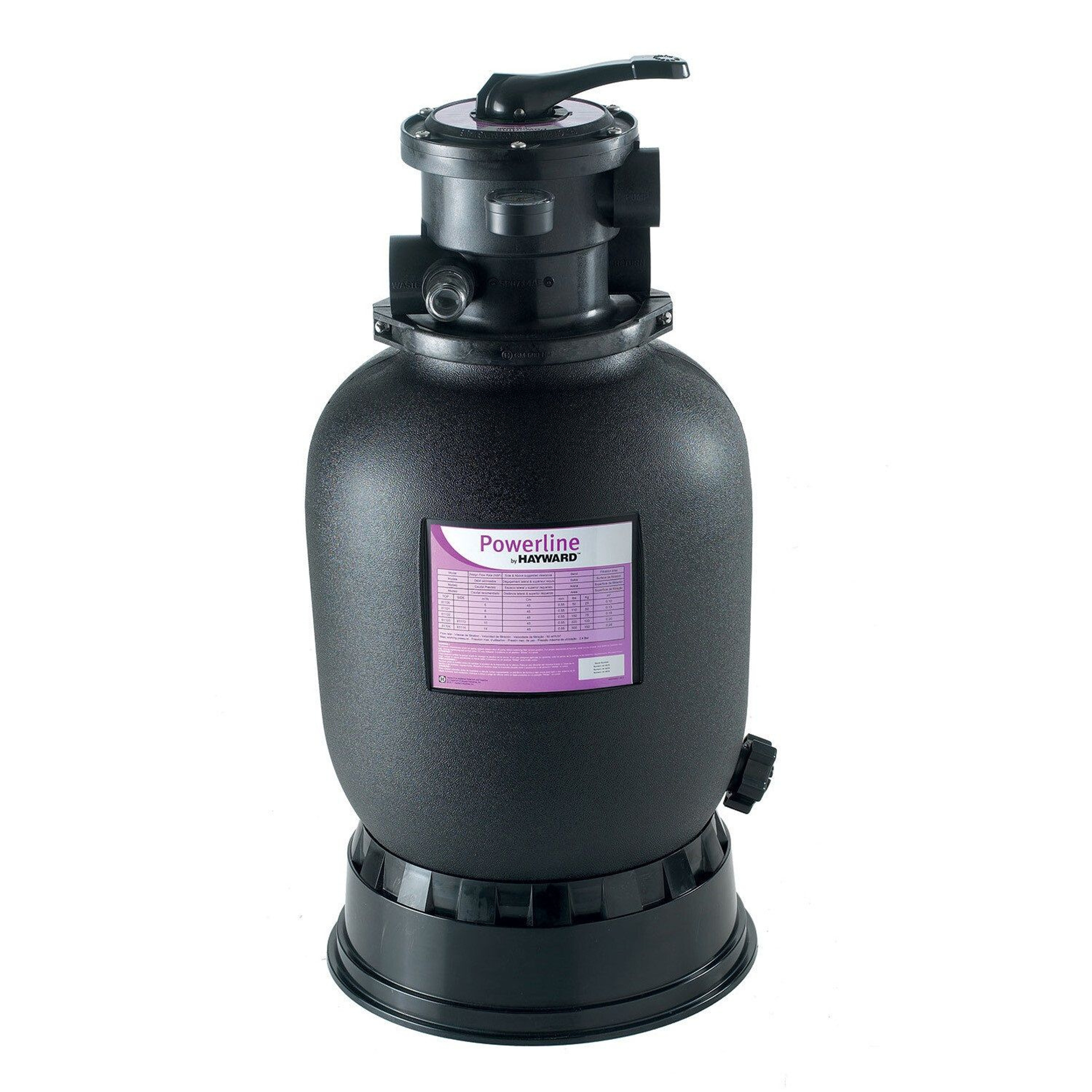 Фильтр песочный Hayward PowerLine 81100 (5 м³/ч, 2,5 бар)