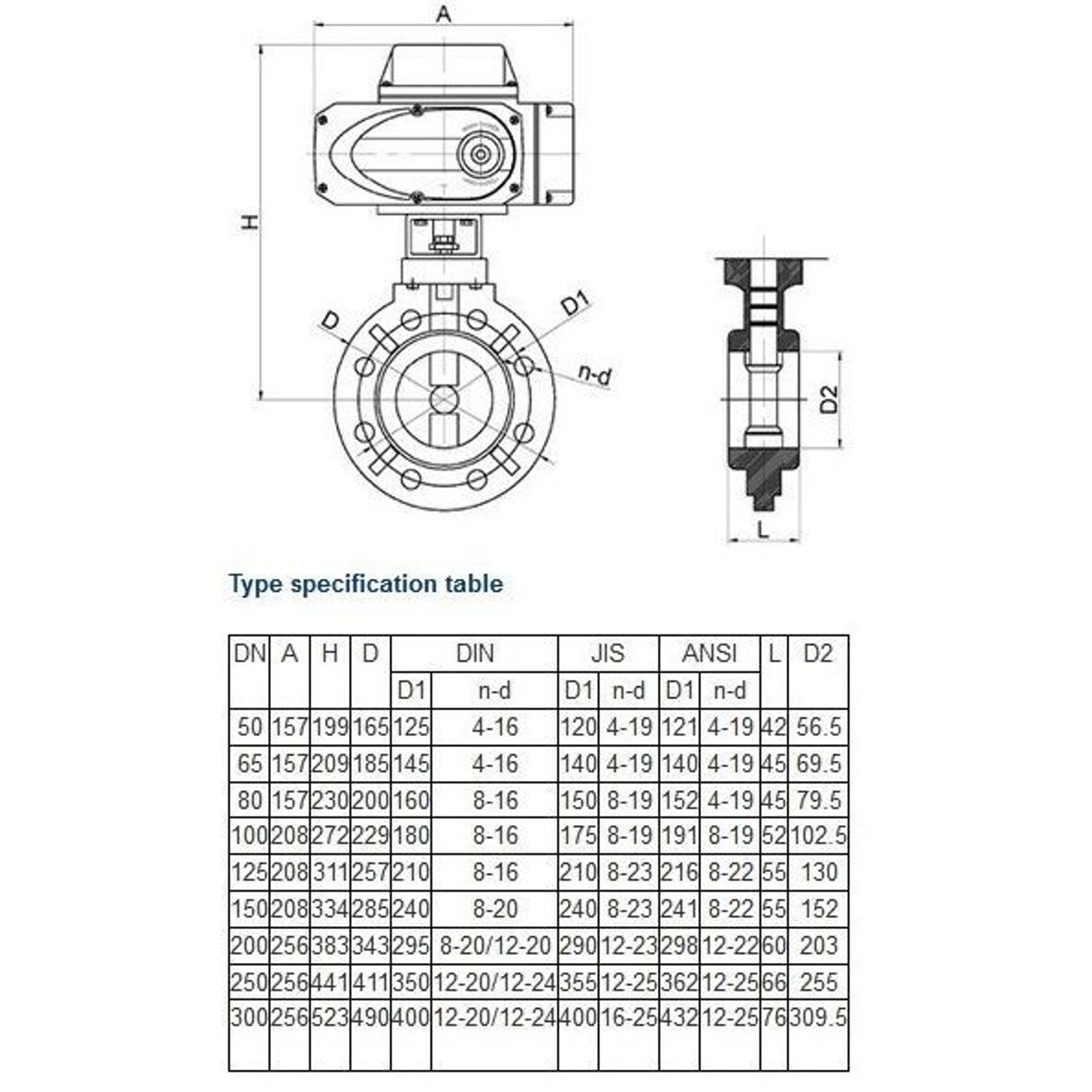 Дисковый поворотный затвор Aquaviva с электроприводом EPDM On-off d90 24VAC/DC, Артикул: 34618, Трубопроводные системы ПВХ