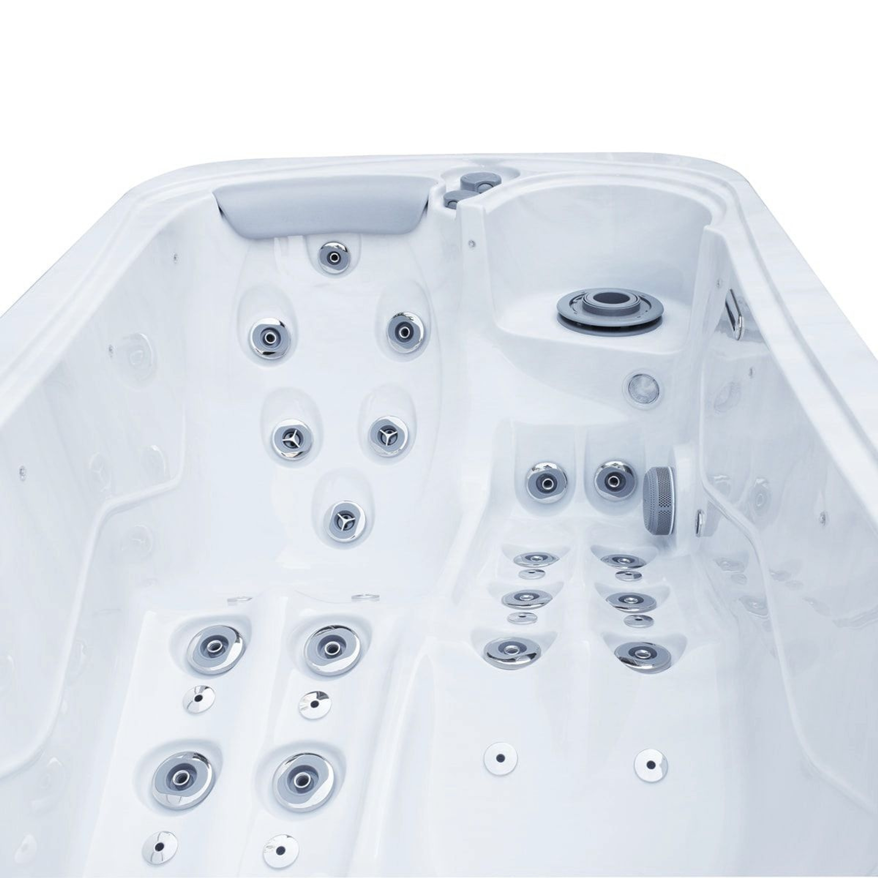 Гидромассажный бассейн IQUE Capri 2100-CDL-BP (WiFi) (212х112х74 см), Артикул: 6861, Бассейны и СПА