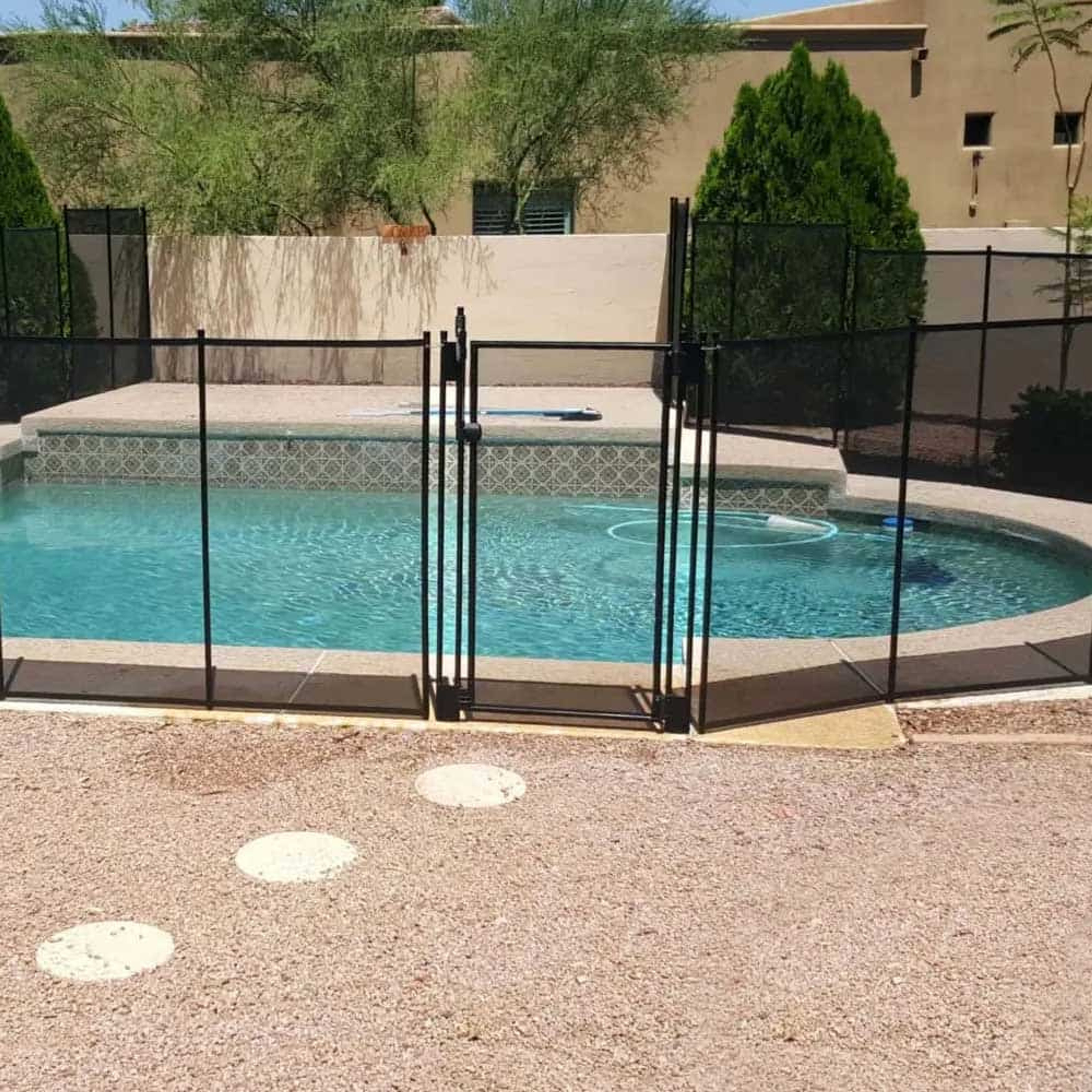 Калитка с замком для ограждения Aquaviva Fence Black, Артикул: 28911, Ограждение