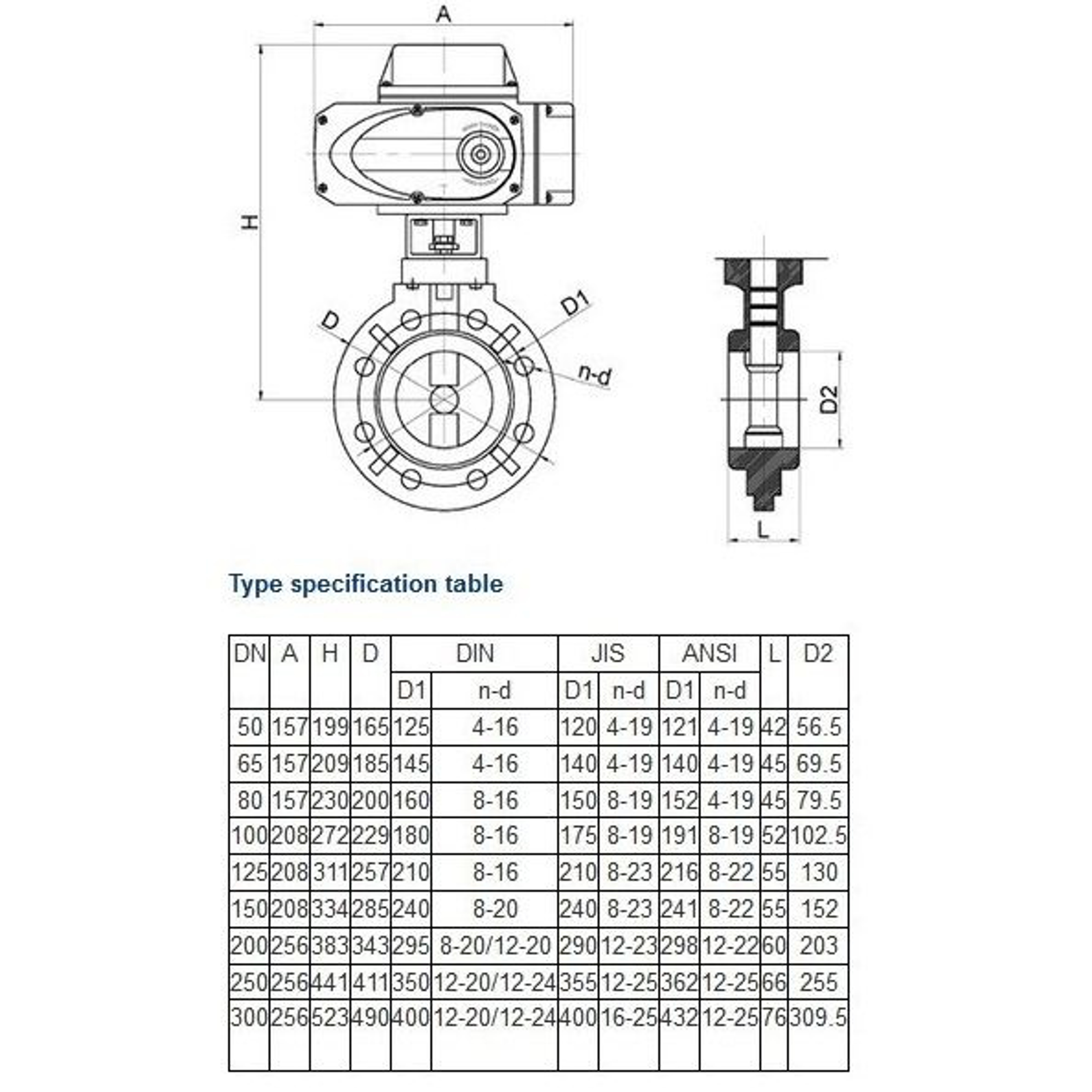 Дисковый затвор Aquaviva d200/225 AC220В, Артикул: 20902, Трубопроводные системы ПВХ