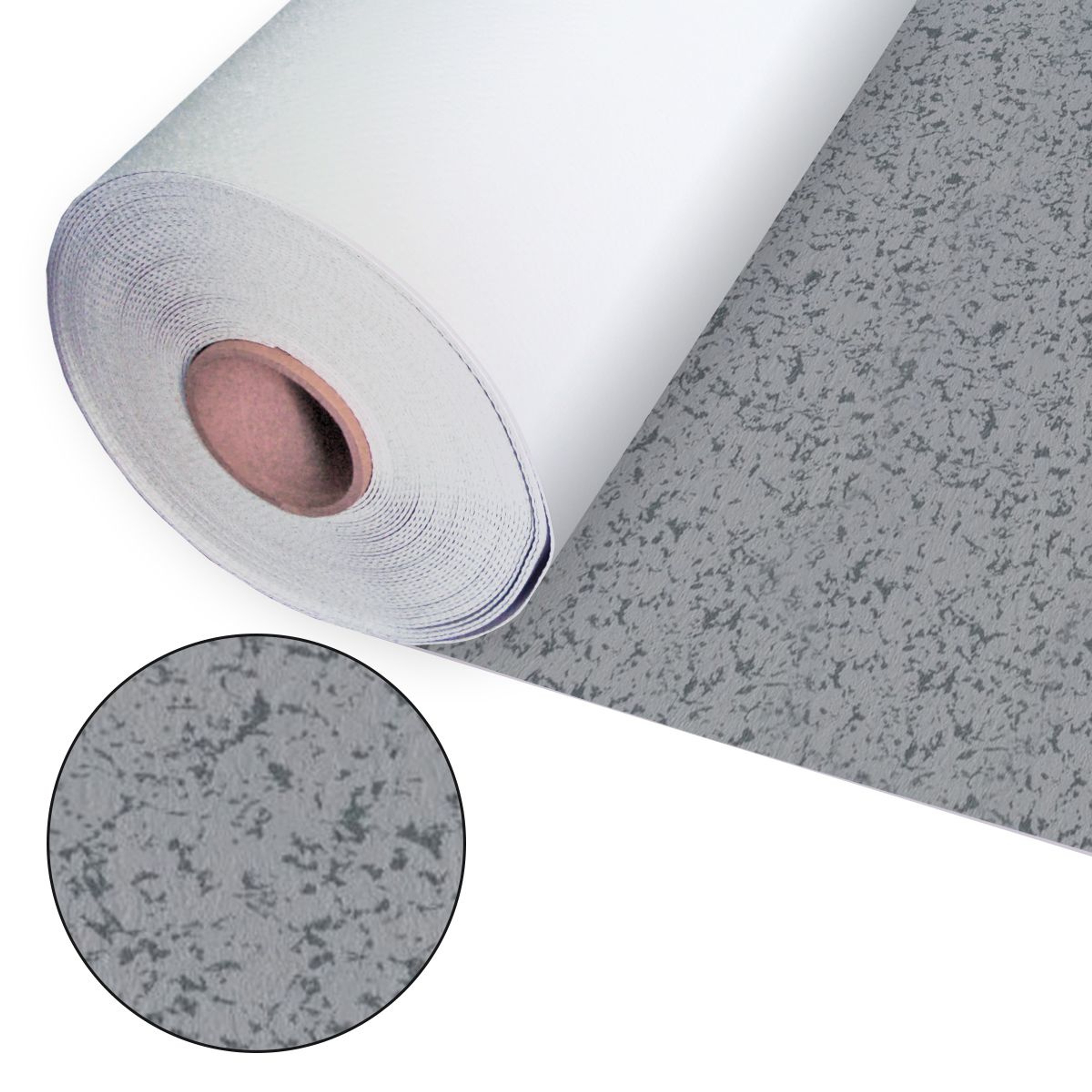 Лайнер камень Aquaviva Touch Gray Rio Meteorite 1,65x25,2m (41,58м.кв), Артикул: 69900, Отделочные материалы