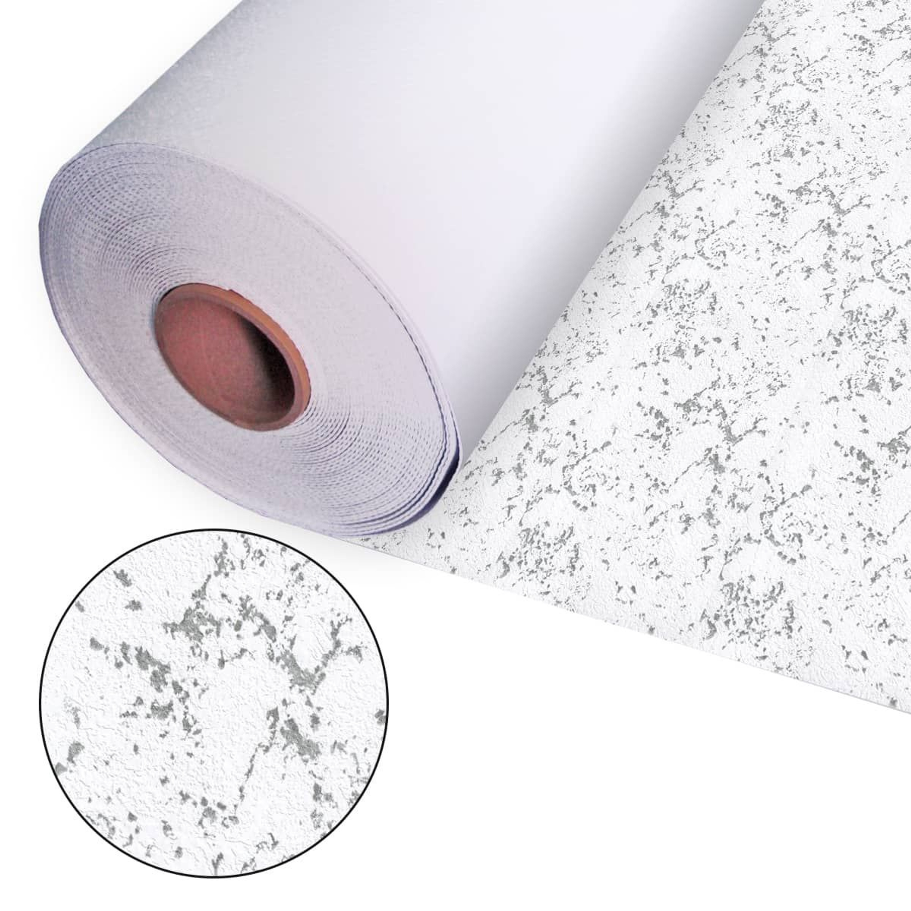 Лайнер Cefil Touch Glaciar (Ледник белый текстурный) 1.65x25 м (41.25 м.кв), Артикул: 24929, Лайнеры и комплектующие для монтажа