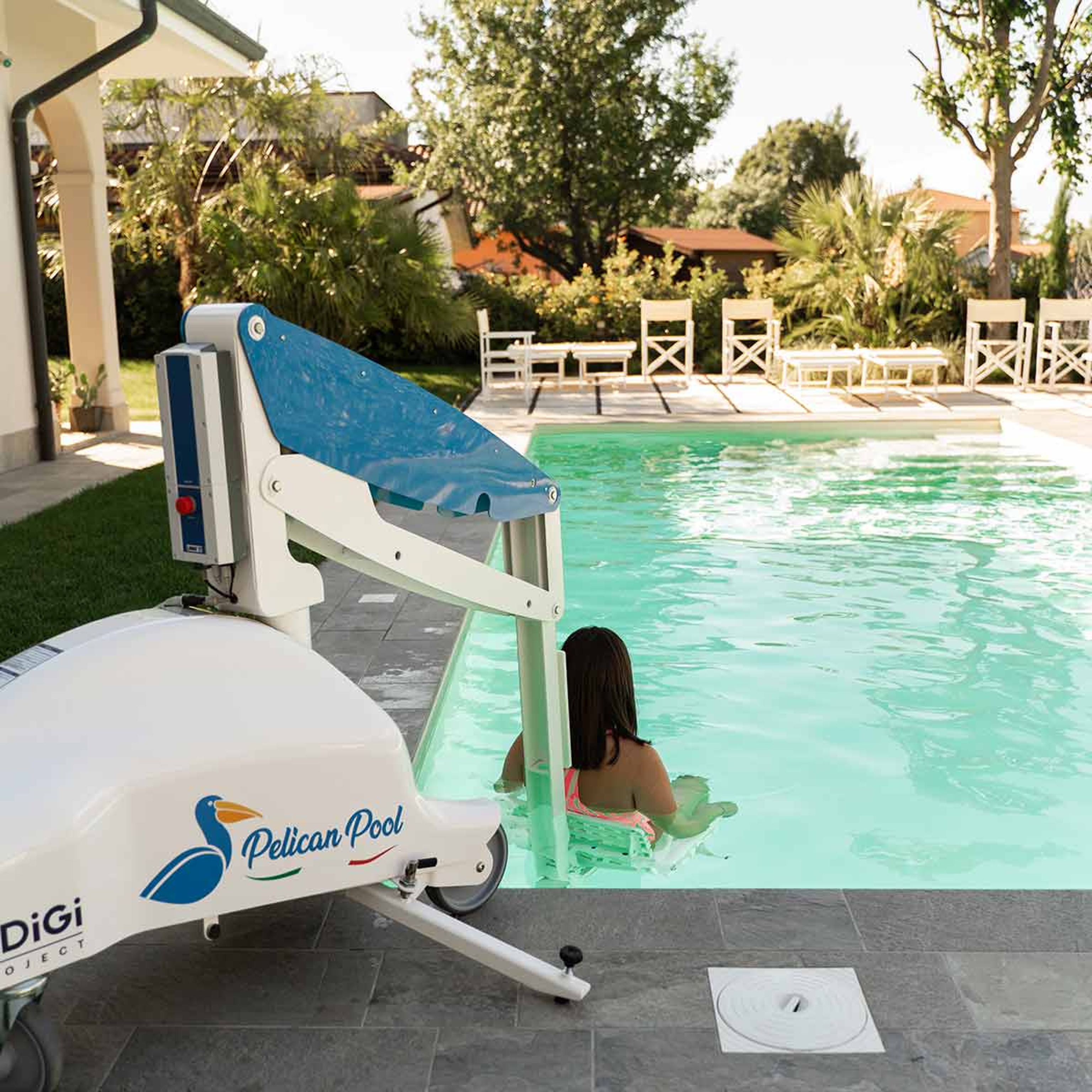 Лифт-подъемник для людей с инвалидностью PelicanPOOL, Артикул: 68911, Подъемники для людей с инвалидностью