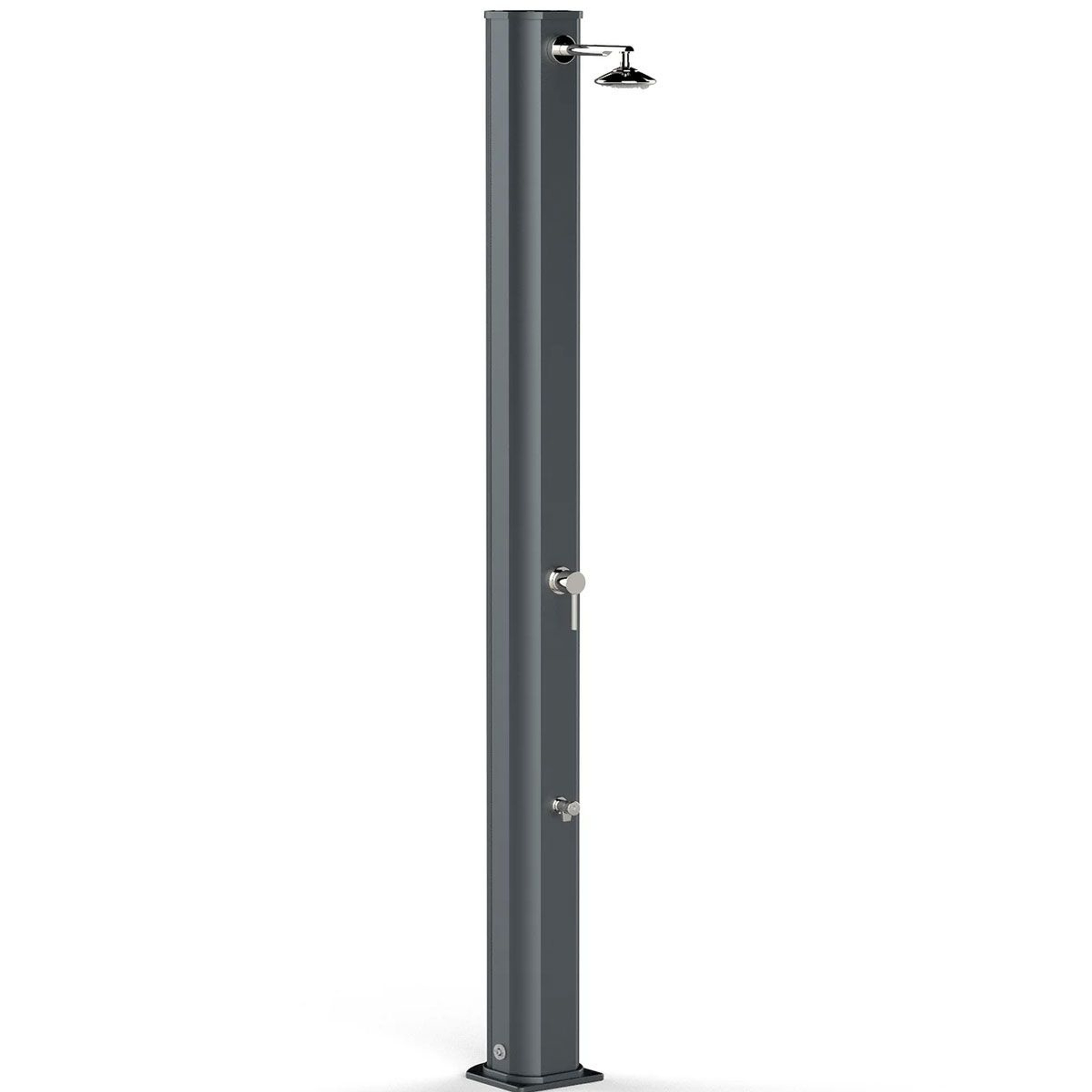 Душ солнечный AquaViva Big Jolly 35л  алюминиевый с мойкой для ног, Артикул: 33026-33027-33028-33029, Бассейны и СПА