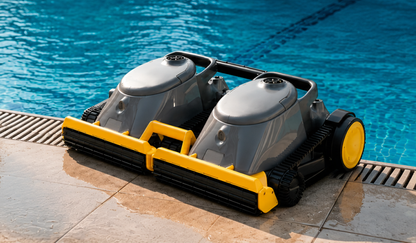 Профессиональный беспроводной робот-пылесос Aquaviva Pool Pro: уход за крупными бассейнами - блог Aquapolis