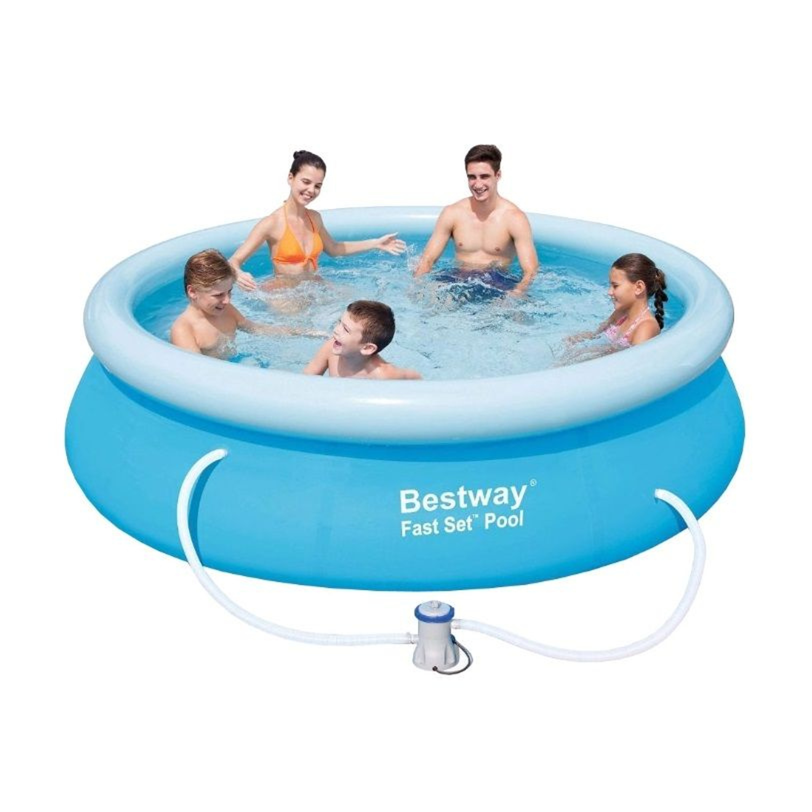 Надувной круглый бассейн Bestway 57270/57109 (305х76) с картриджным фильтром, Артикул: 6900, Бассейны и СПА