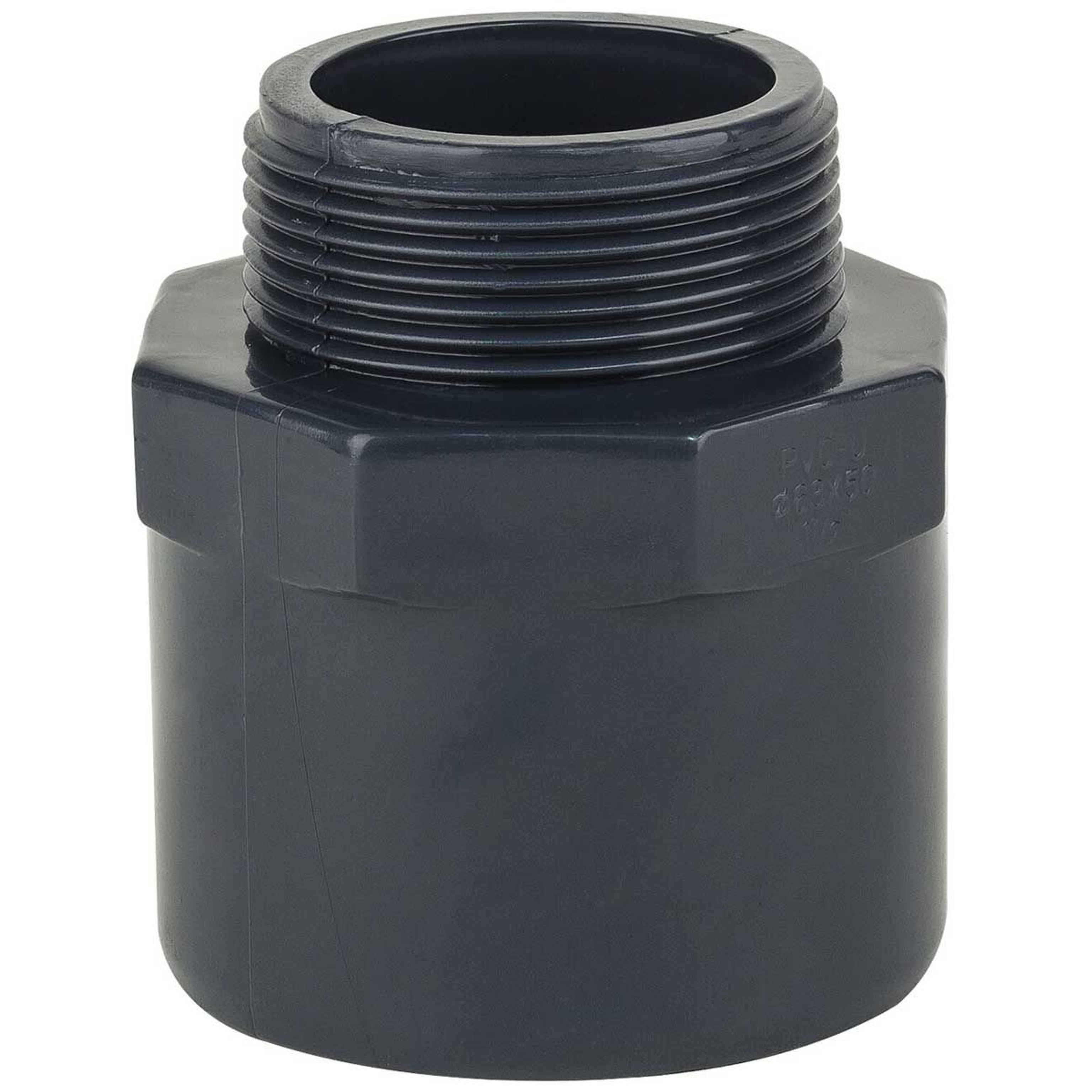 Муфта редукционная, с наружной резьбой 16x20x1/2", Артикул: 86430, фитинги ПВХ