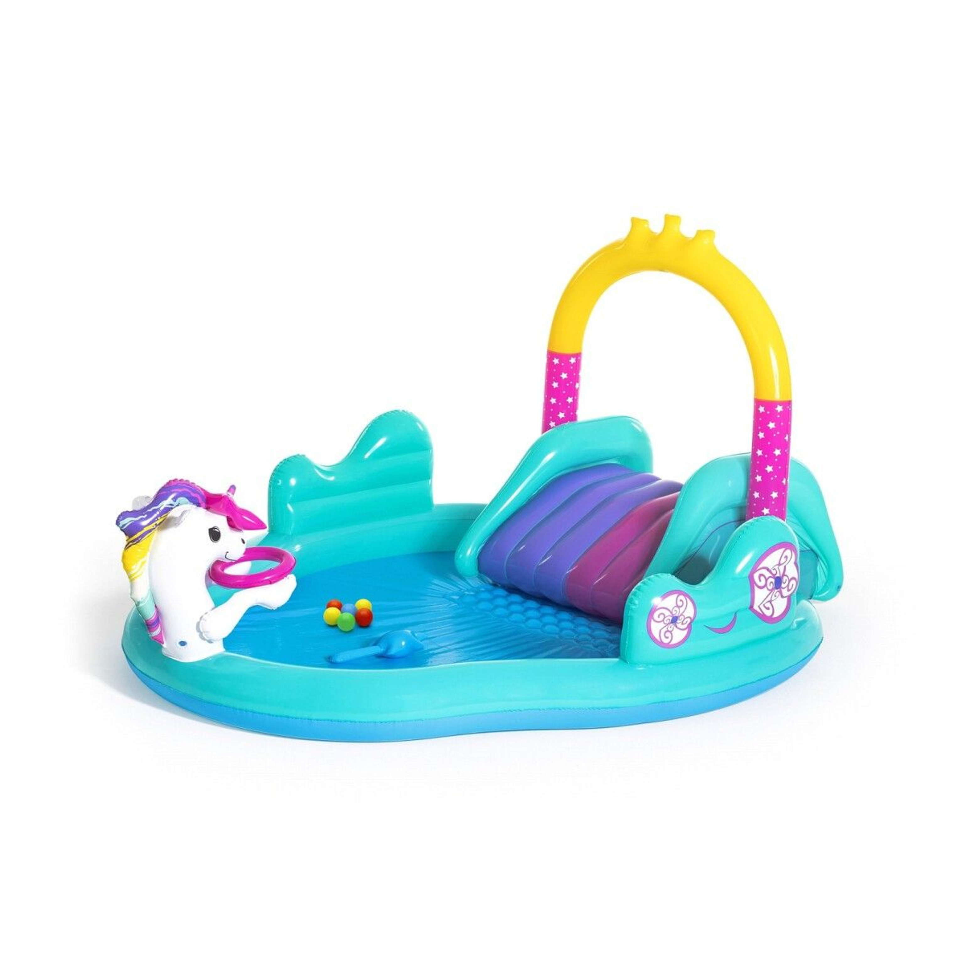 Игровой центр Bestway 53097 (274х198х137 см) Волшебный единорог, Артикул: 22706, Бассейны и СПА