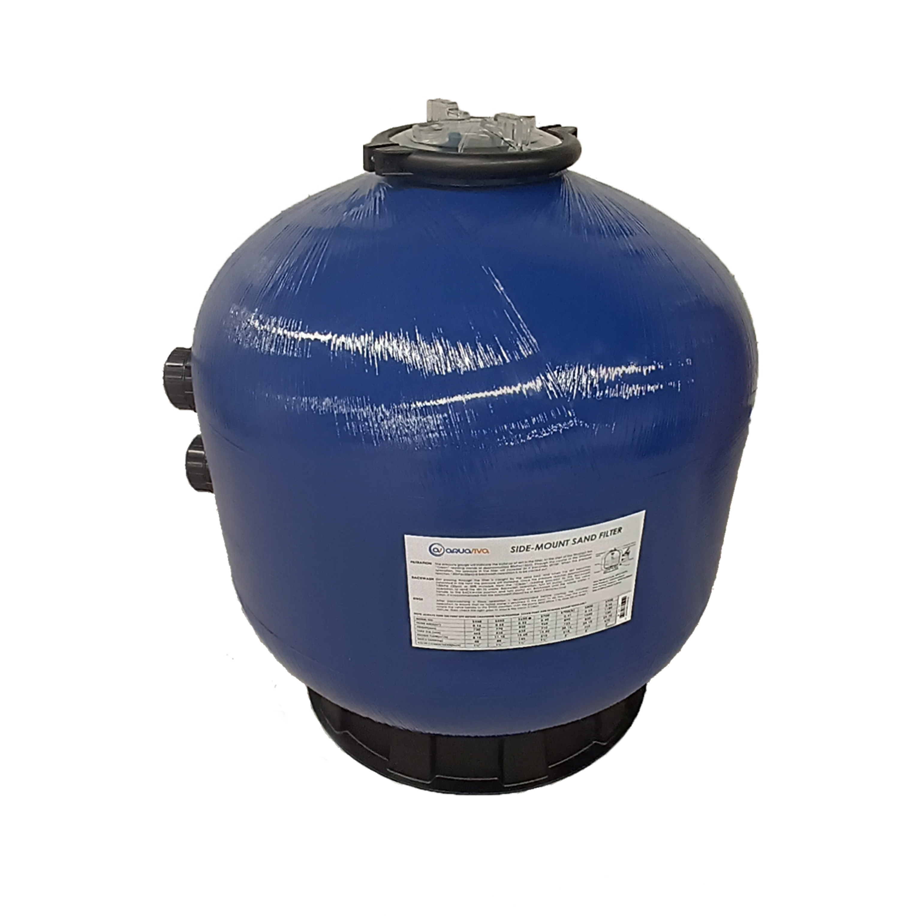 Фильтр песочный Aquaviva S500 (11,1 м³/ч, 2,5 бар) с 6-ти поз. клапаном