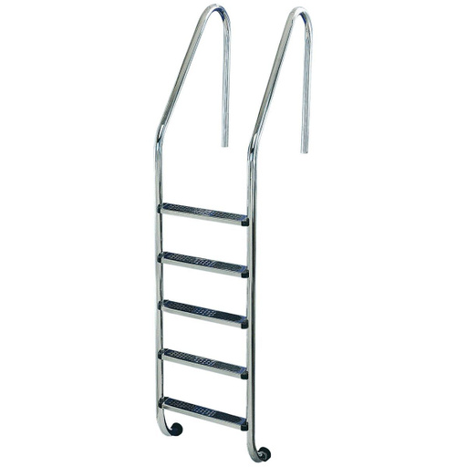 Лестница Flexinox STANDARD 5 ст AISI-304, для широкого борта, Артикул: 5171, Лестницы и поручни для бассейна