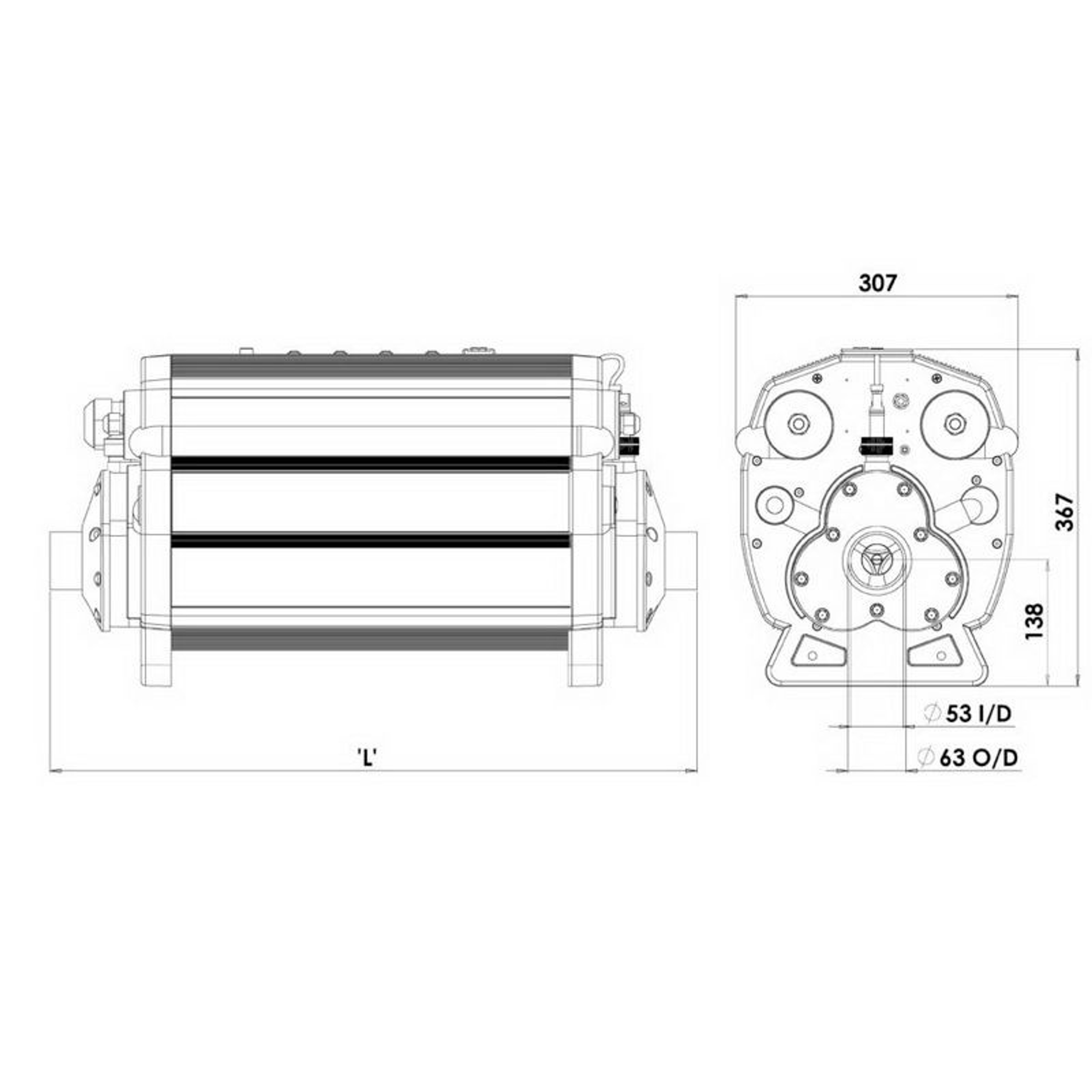 Электронагреватель Elecro Titan Optima Plus СP-54 Titan 54 кВт (380В)