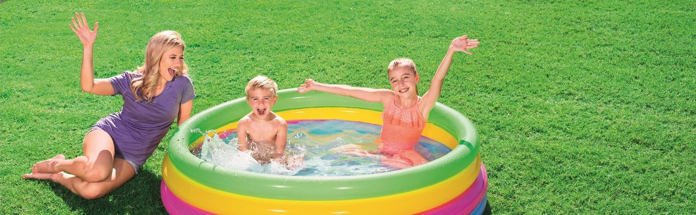 Как выбрать детский надувной бассейн? - блог Aquapolis