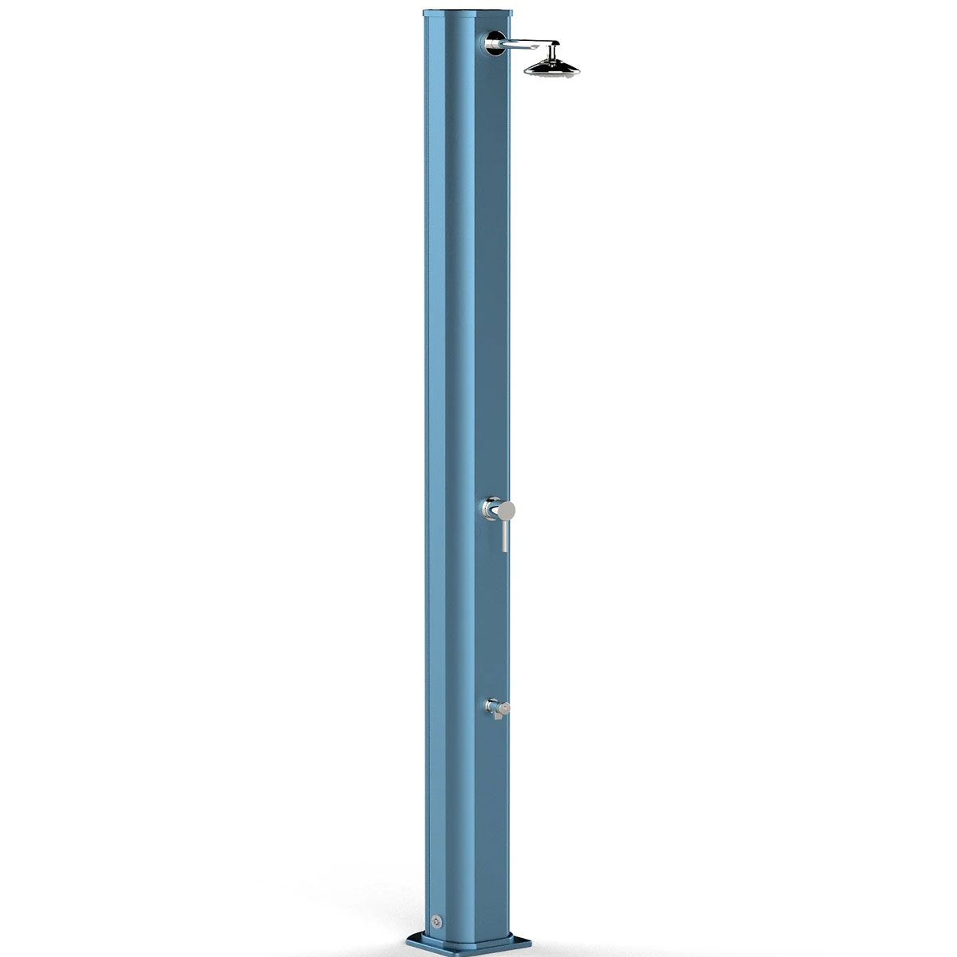 Душ солнечный AquaViva Big Jolly 35л  алюминиевый с мойкой для ног, Артикул: 33026-33027-33028-33029, Бассейны и СПА