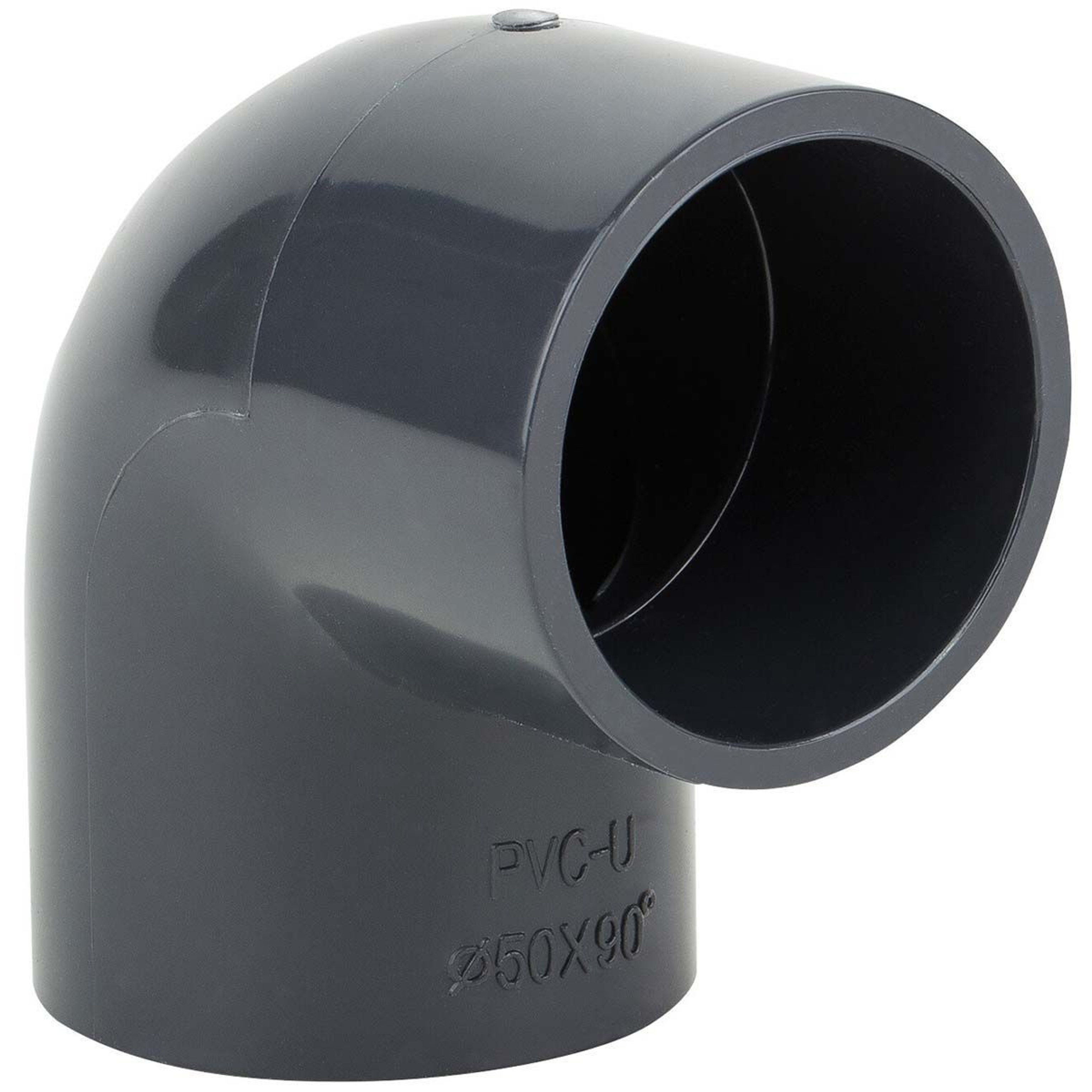Колено 280mm/90°, Артикул: 25614, фитинги ПВХ