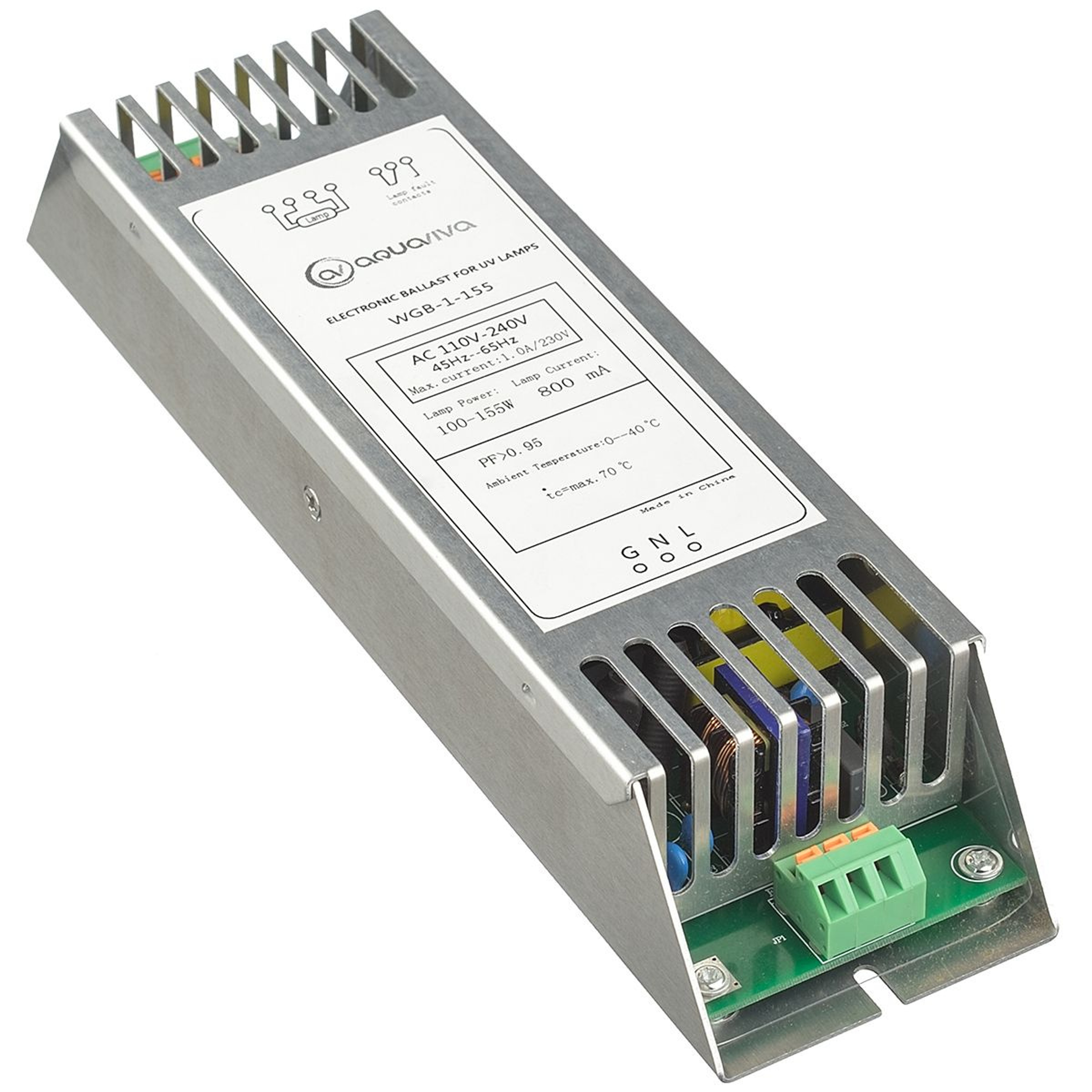 Блок питания UV Aquaviva 155 Вт, Артикул: 23149, Для дезинфицирующего оборудования