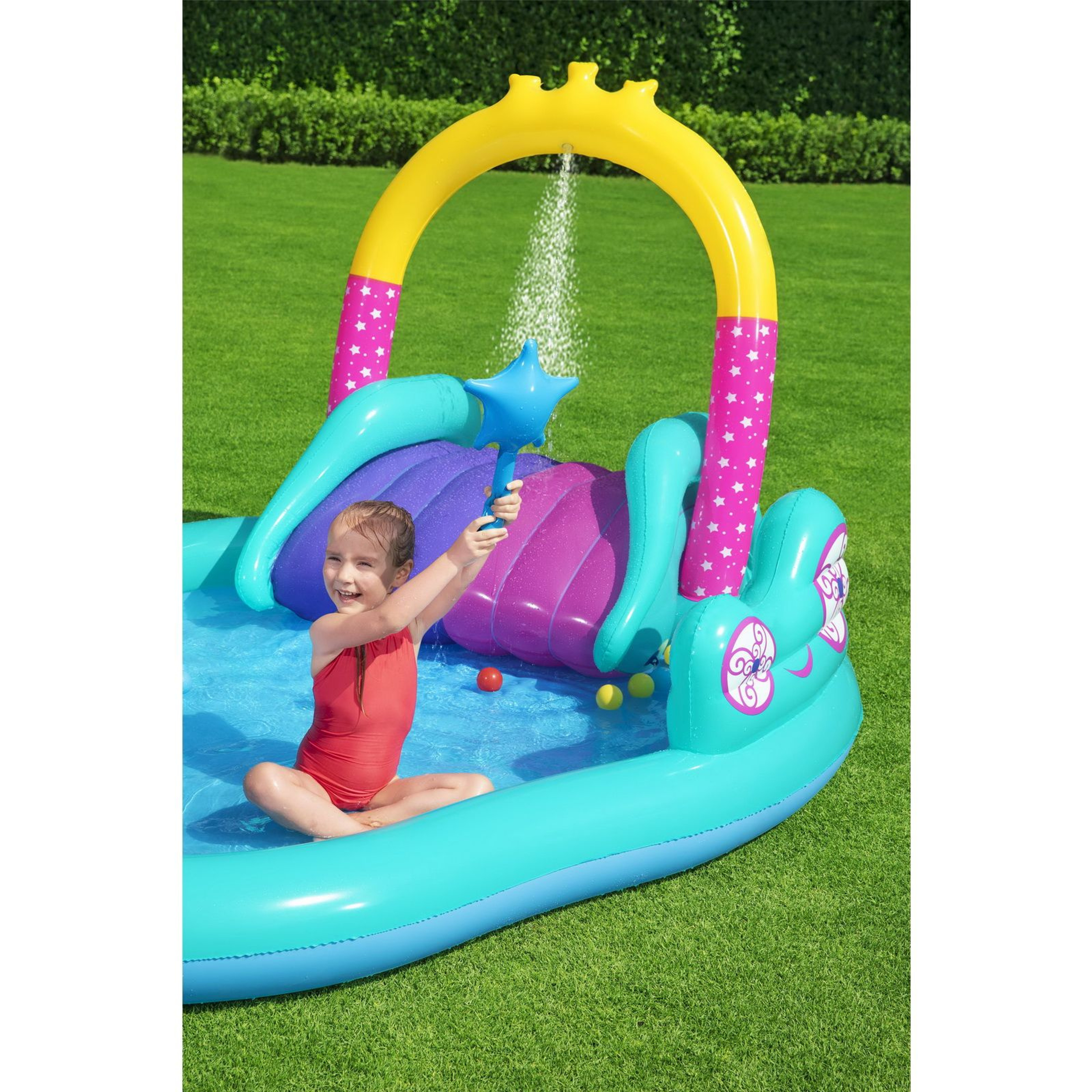 Игровой центр Bestway 53097 (274х198х137 см) Волшебный единорог, Артикул: 22706, Бассейны и СПА
