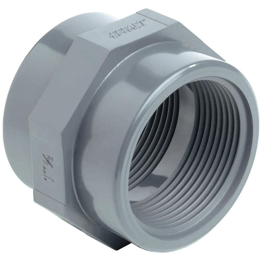 Муфта ПВХ Effast RERMAE020B с внутренней резьбой, d1/2", Артикул: 22897, Фитинги ПВХ