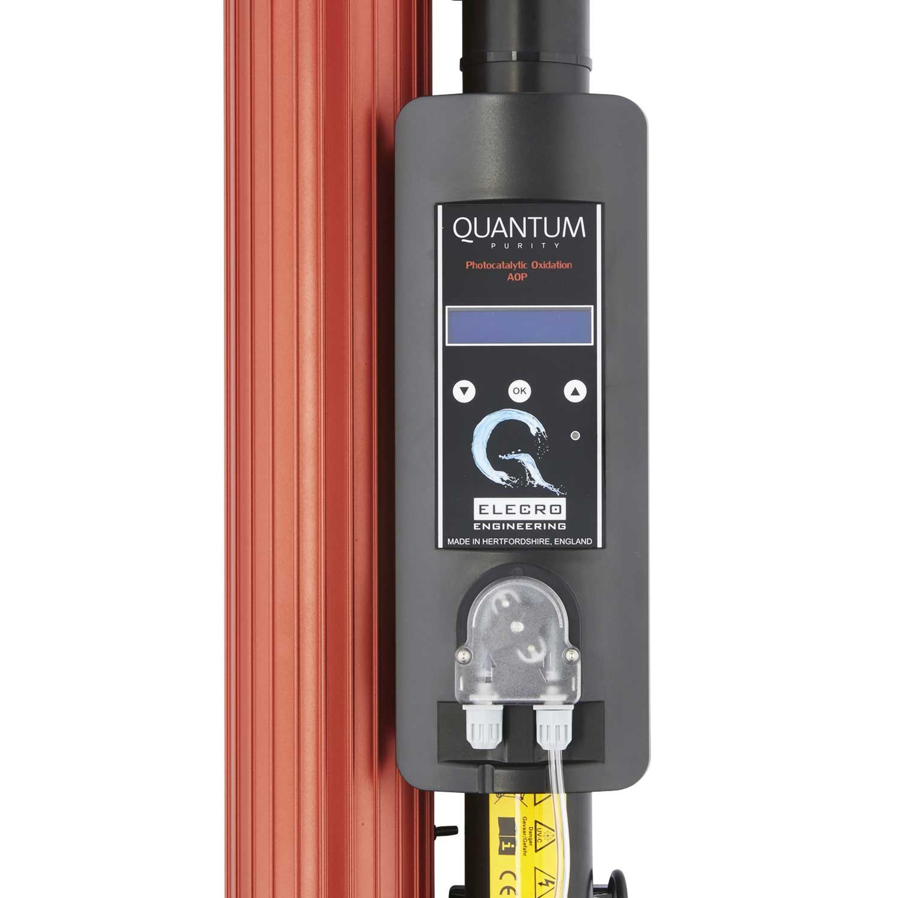 Ультрафиолетовая фотокаталитическая установка Elecro Quantum QP-65 с дозирующим насосом, Артикул: 16388, Оборудование для бассейнов