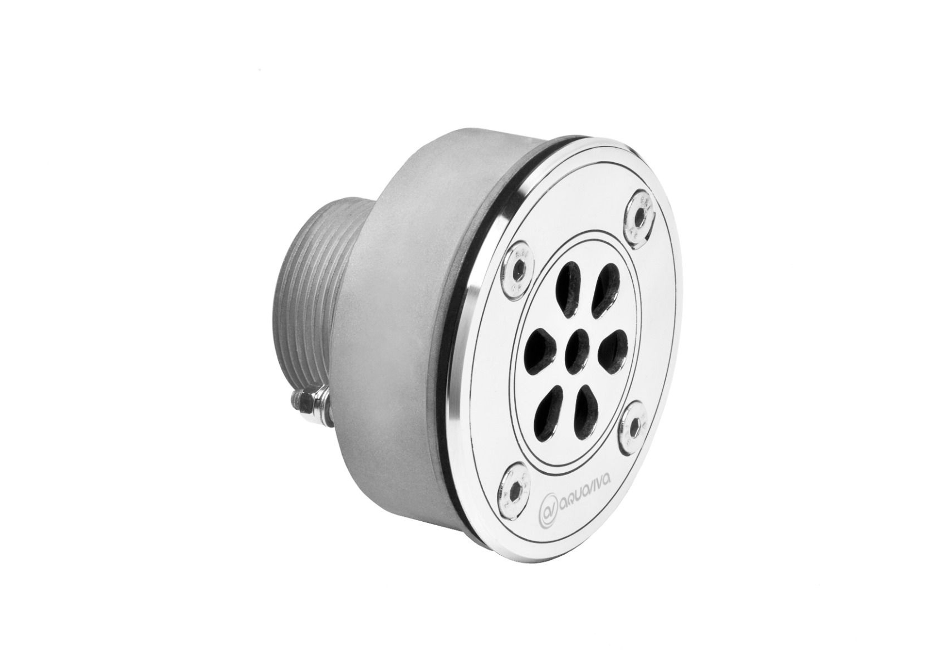 Форсунка донная прямоточная Aquaviva 1.5″, AISI 304, под лайнер, Артикул: 29773, Закладные для бассейна