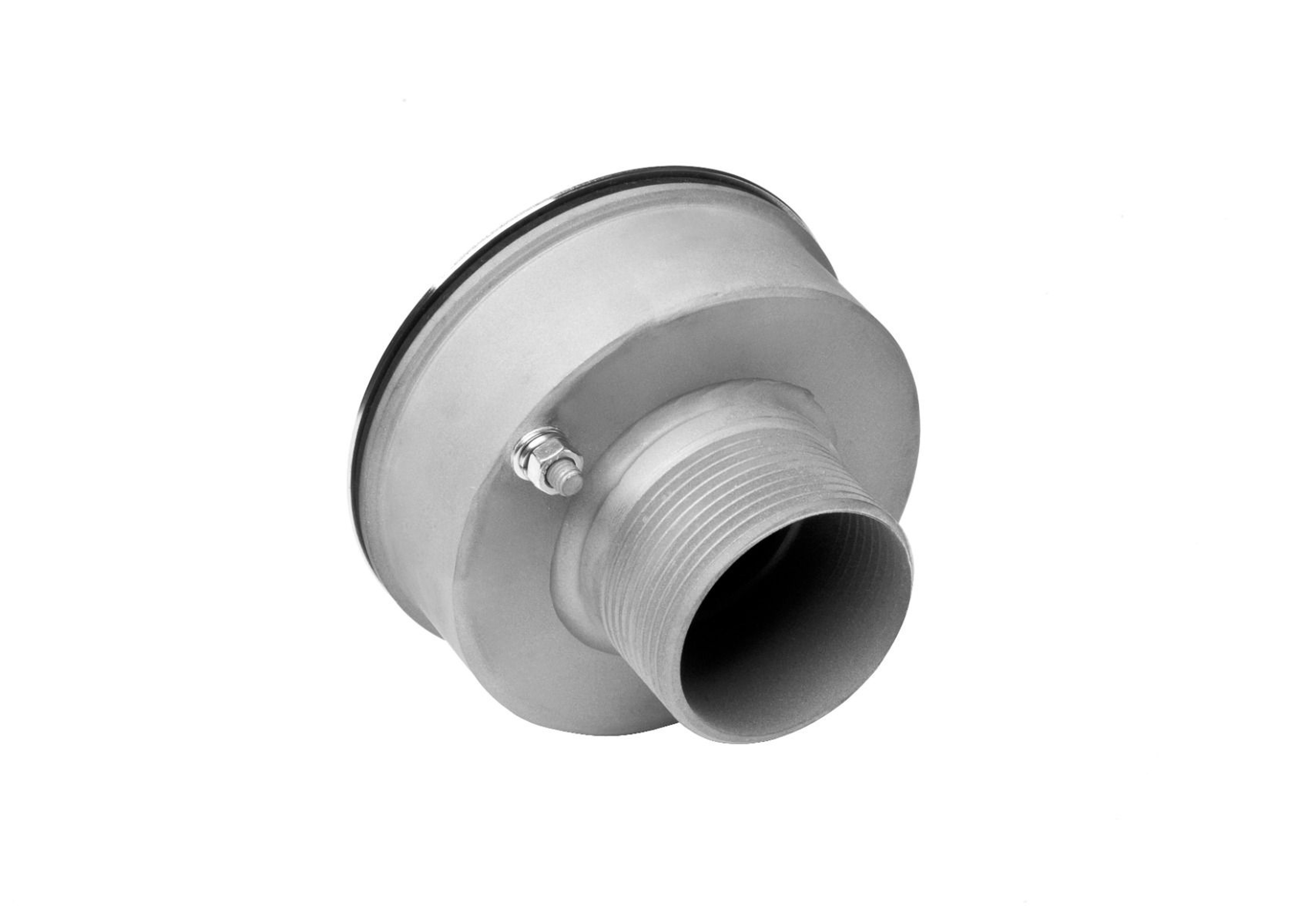 Форсунка донная прямоточная Aquaviva 1.5″, AISI 304, под лайнер, Артикул: 29773, Закладные для бассейна