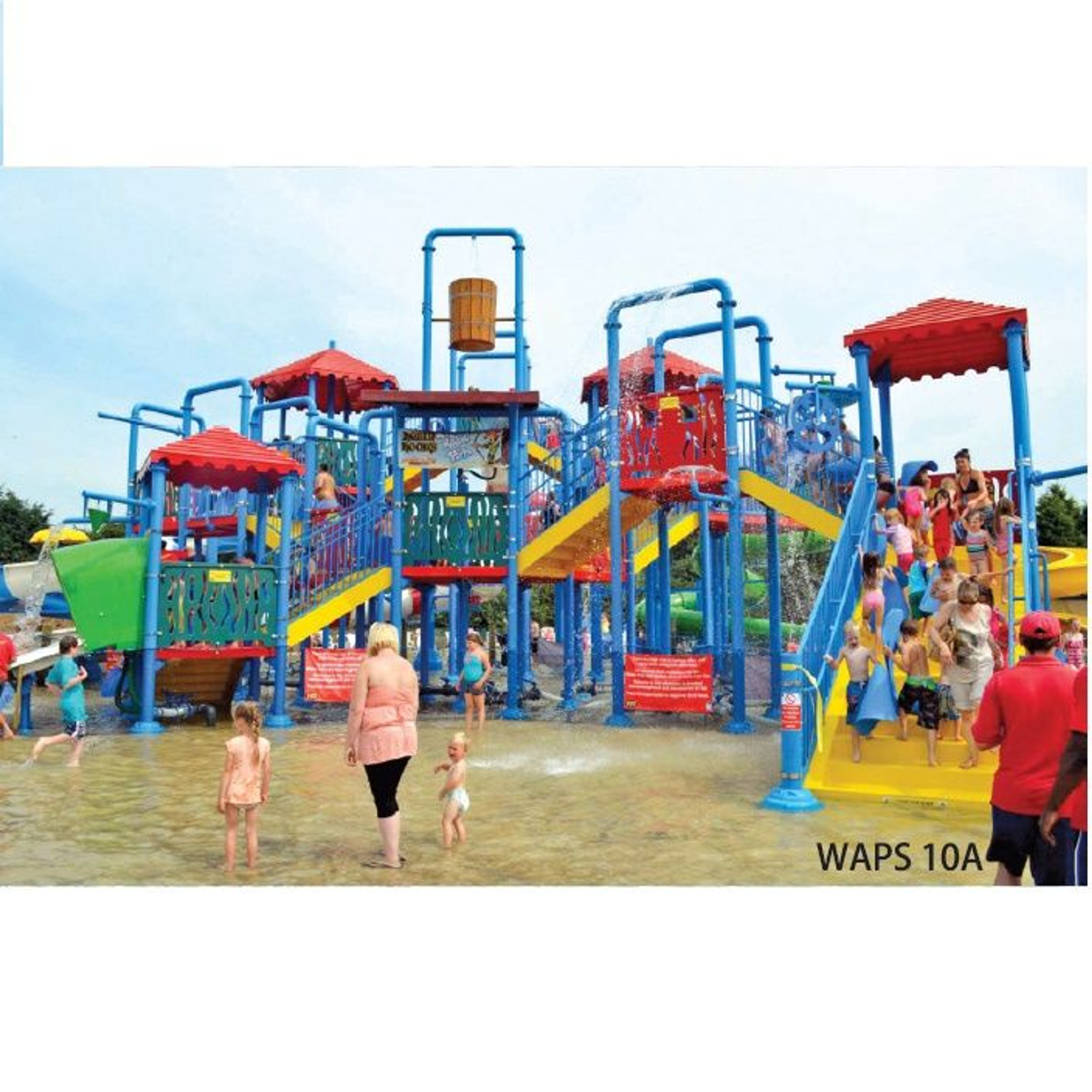 Комплекс водных горок Arihant WAPS 10А (30.0х30.0 м), Артикул: 16398, Аквапарки
