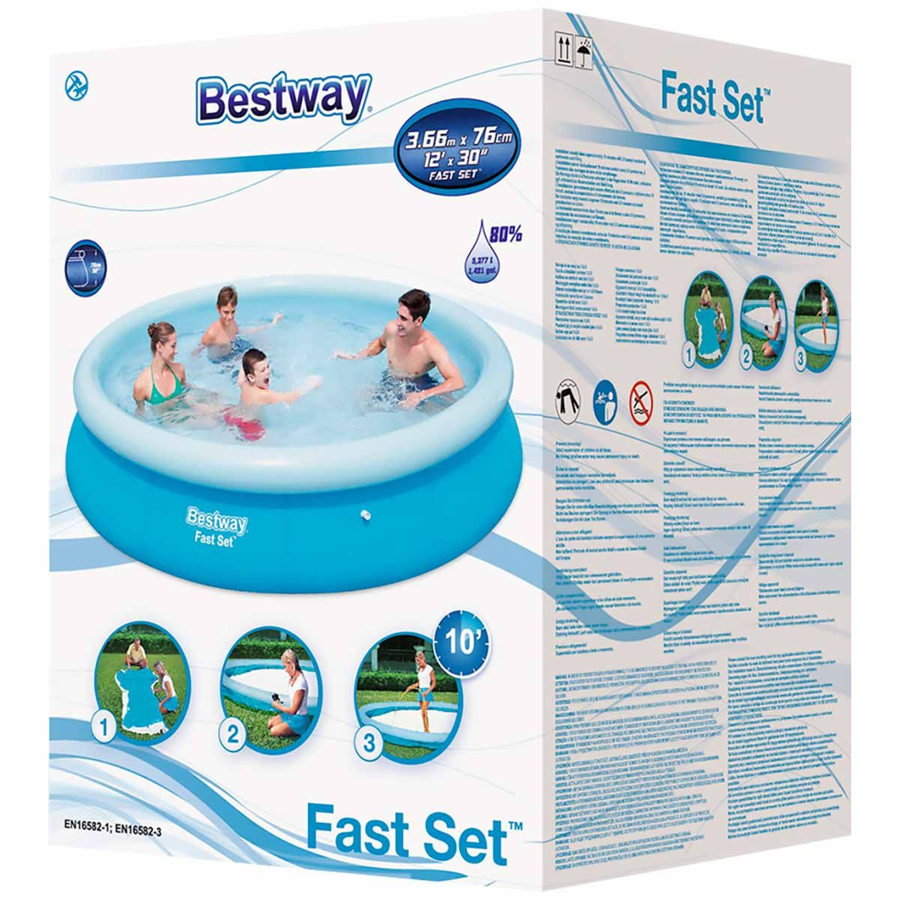 Надувной бассейн Bestway  57273 (366x76), Артикул: 15580, Распродажа