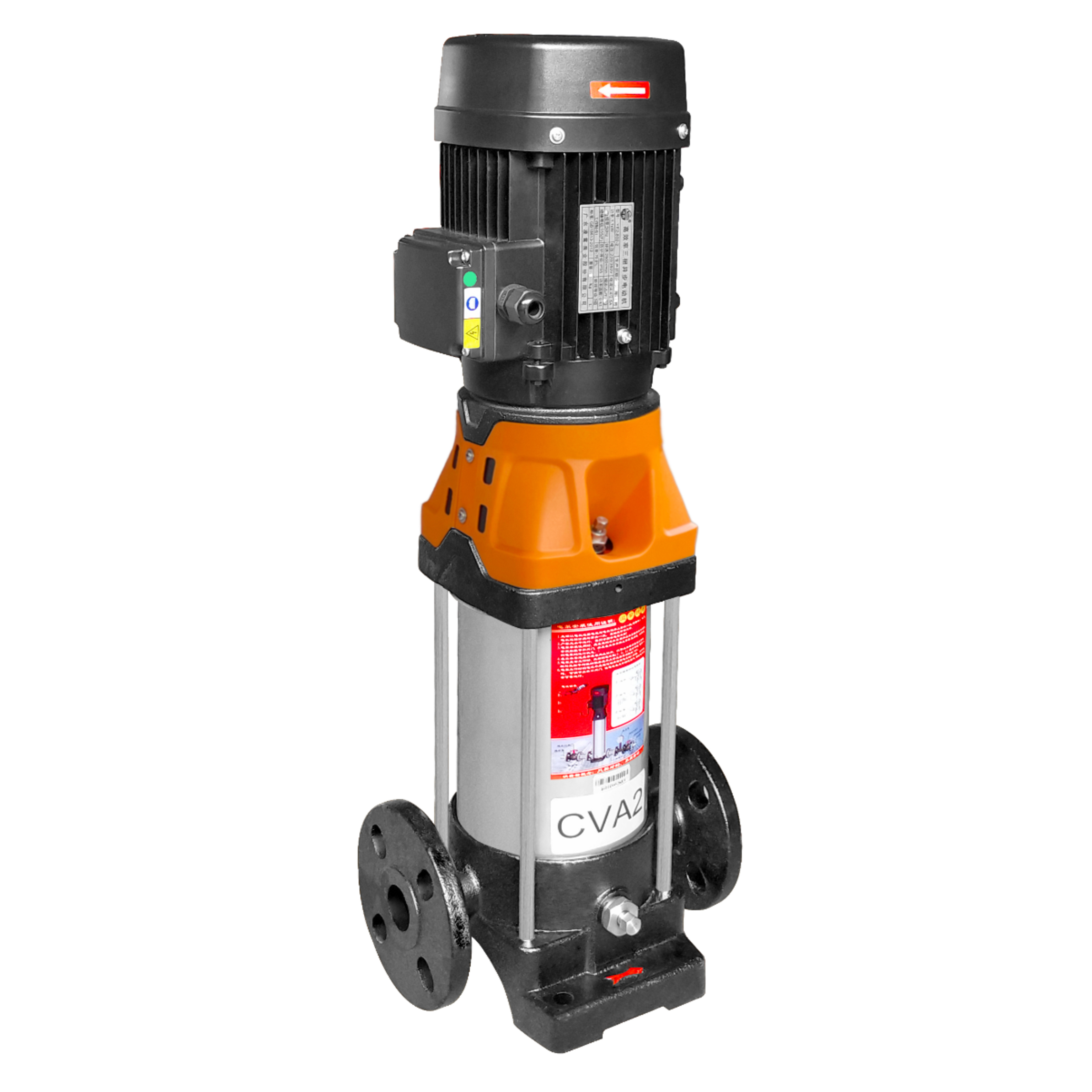 Вертикальный многоступенчатый насос AquaViva LX CVA15-4(380В,15м³/ч×44м,4,0кВт), Артикул: 67724, Насосное оборудование
