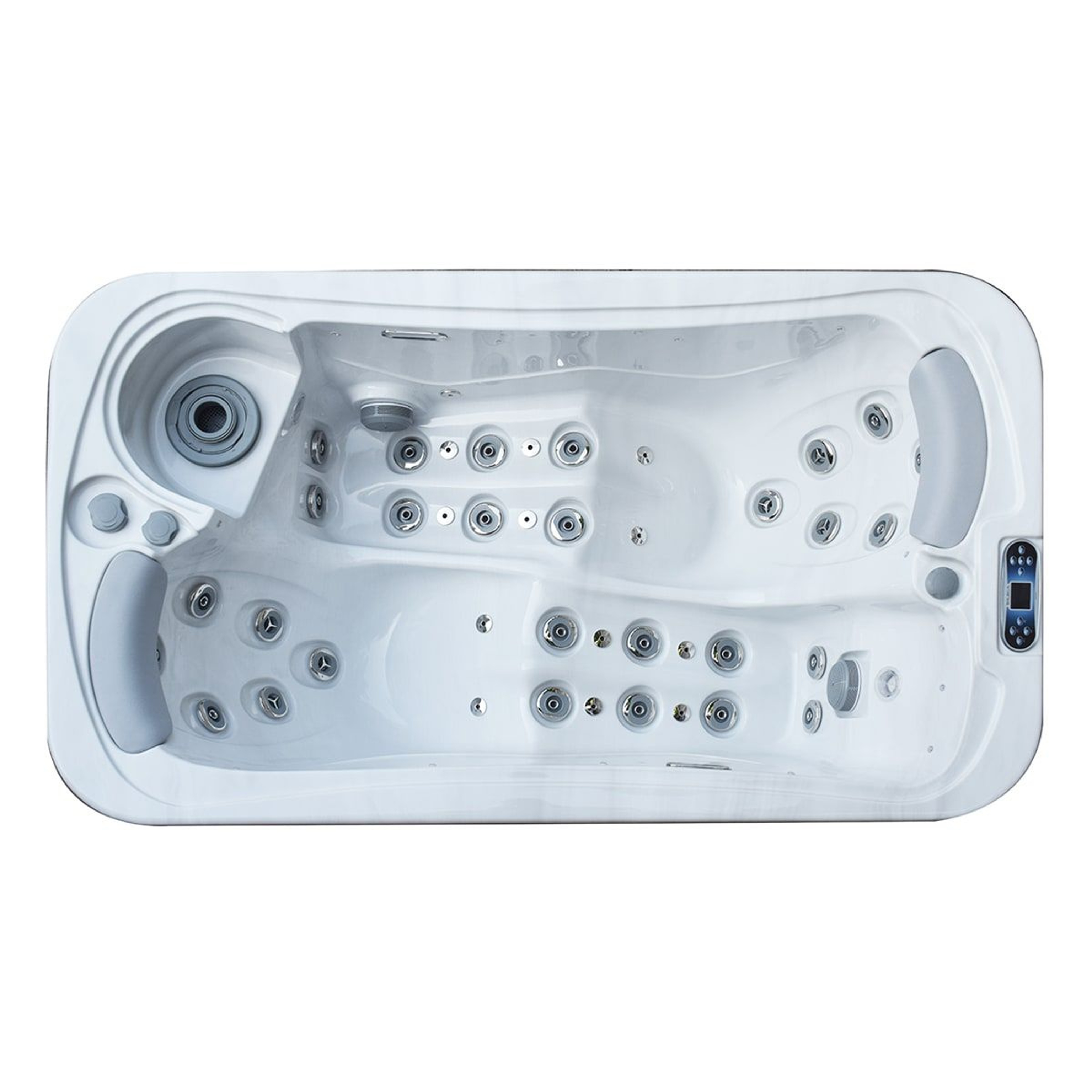Гидромассажный бассейн IQUE Capri 2100-CDL-BP (WiFi) (212х112х74 см), Артикул: 6861, Бассейны и СПА