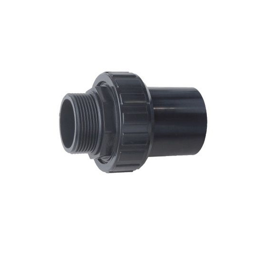 Муфта разборная Aquaviva с наружной резьбой, D50, Артикул: 5537, Фитинги ПВХ