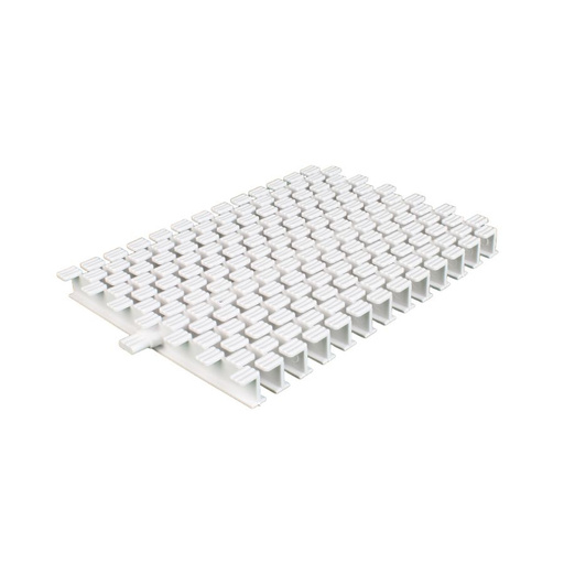 Переливная решетка 1-е. соед. AquaViva 195*25mm Square 48 шт/1м. пог, Артикул: 35174, Закладные для бассейна