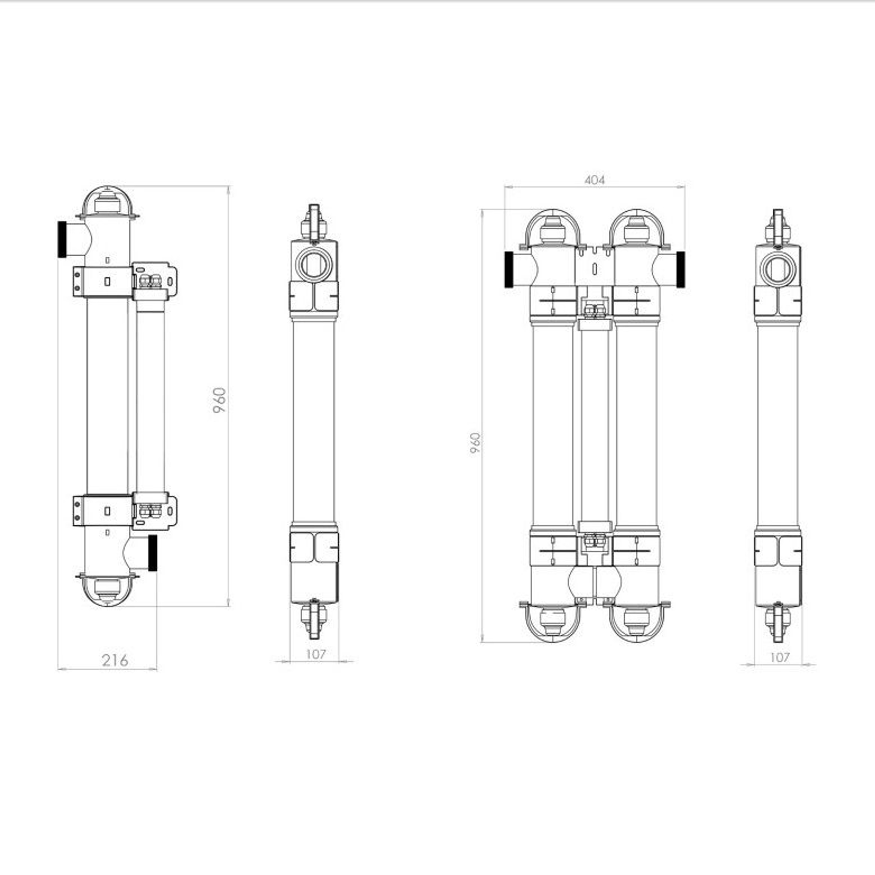 Ультрафиолетовая установка Elecro Steriliser UV-C E-PP-55, Артикул: 17156, Оборудование для бассейнов